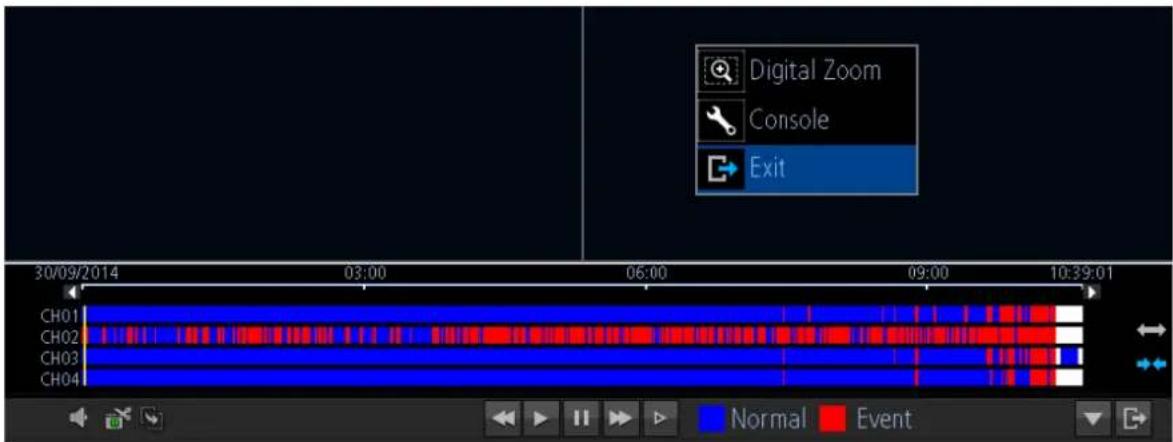 Amcrest AMDV960H8 - Understanding the Playback Interface - 1