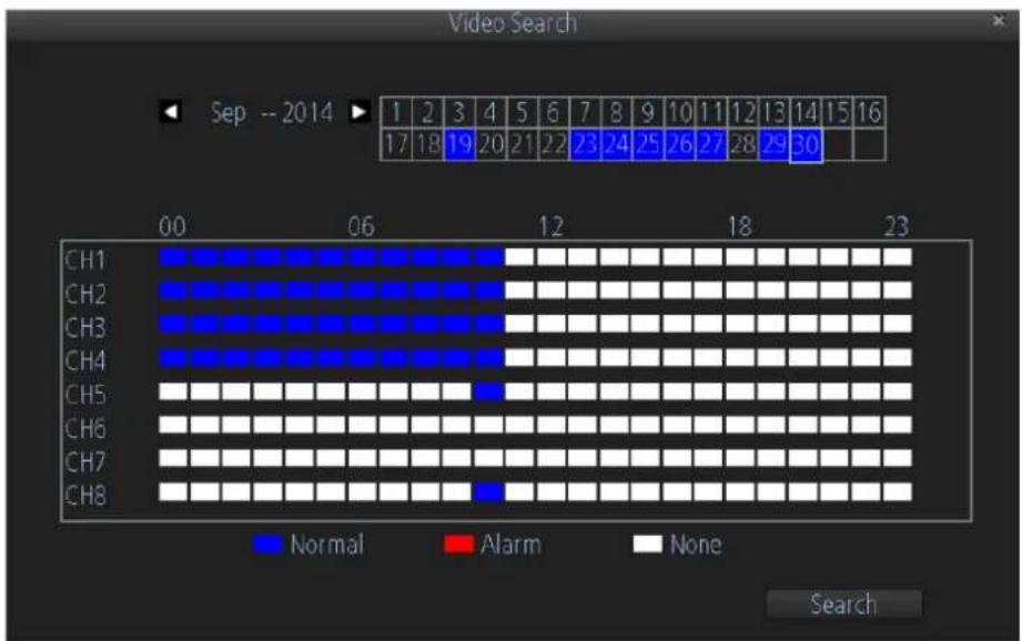 Amcrest AMDV960H8 - Playback files from a video search - 2