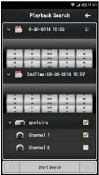 Amcrest AMDV960H8 - Playback in Amcrest Link - 2