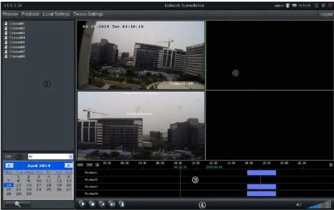 Amcrest AMDV960H8 - Playback - 1