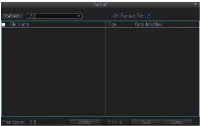 Amcrest AMDV960H8 - Backup the recorded file - 3