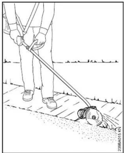 STIHL FC 56 C - Adjusting Depth of Cut - 4