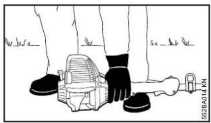 STIHL FC 95 - if the engine is cold - 1