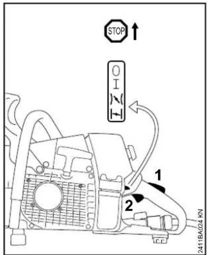 STOP ON 1 2 2411BA024 KN