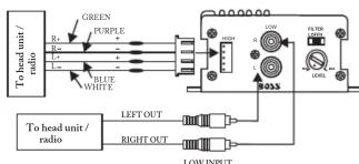 BOSS CE102 - Signal Input Connection Mode: - 1
