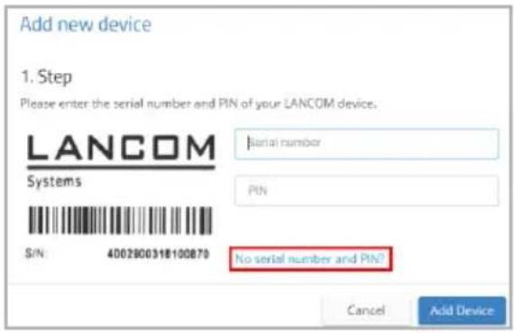 LANCOM 730-4G - Create an activation code - 2