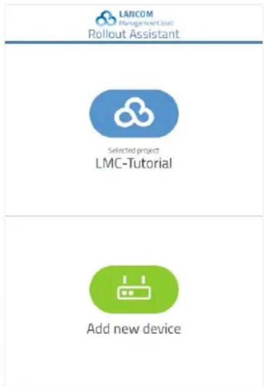 LANCOM 730-4G - Integration into the LMC by LMC Rollout Assistant - 2
