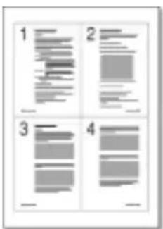 SAMSUNG ML-4500 - Printing Multiple Pages on One Sheet of Paper (N-Up Printing) - 1