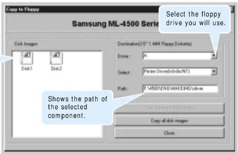 SAMSUNG ML-4500 - Making Installation Diskettes - 3