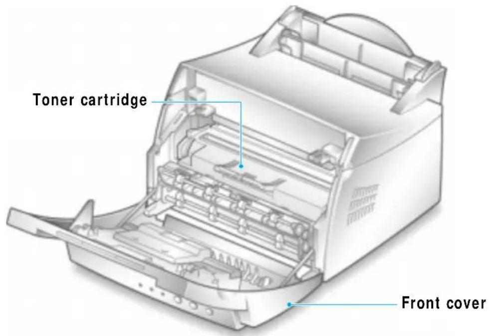 SAMSUNG ML-4500 - Inside View - 1