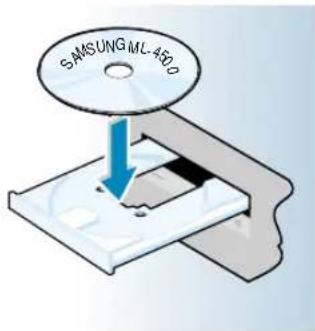 SAMSUNG ML-4500 - Installing the Printer Software from the CD-ROM - 1