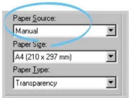 SAMSUNG ML-4500 - Using the Manual Input Tray - 3