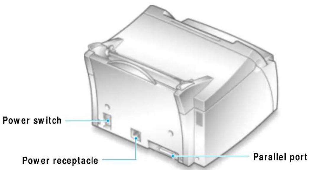 SAMSUNG ML-4500 - Rear View - 1