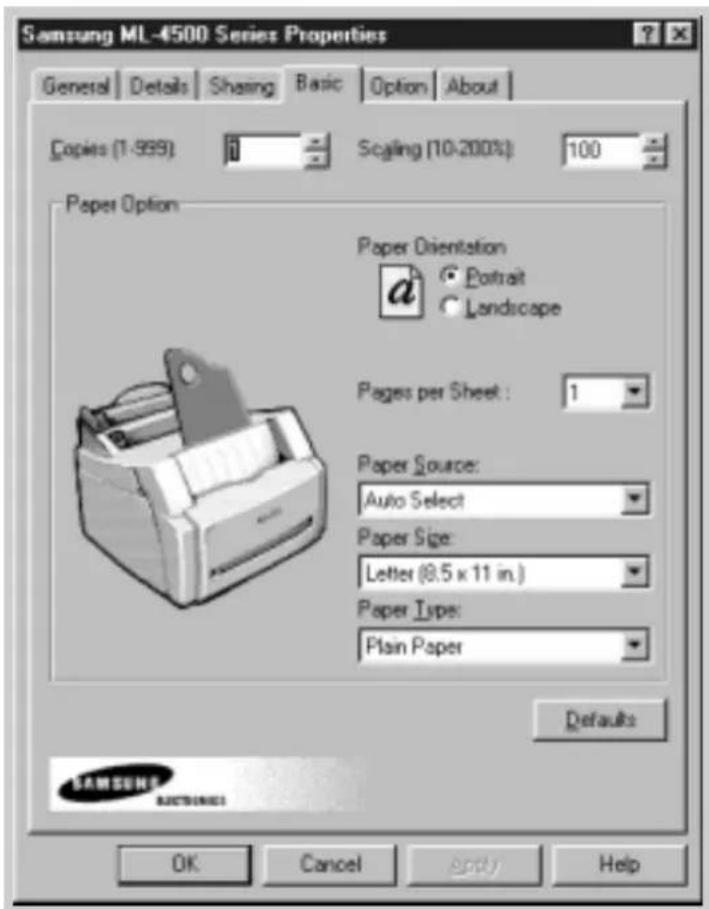 SAMSUNG ML-4500 - Printing a Document - 2