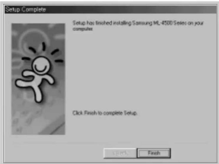 SAMSUNG ML-4500 - Installing the Printer Software from the CD-ROM - 5