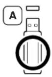 SAMSUNG ProXpress SL-C3010DW - Plugging in a USB memory device - 1