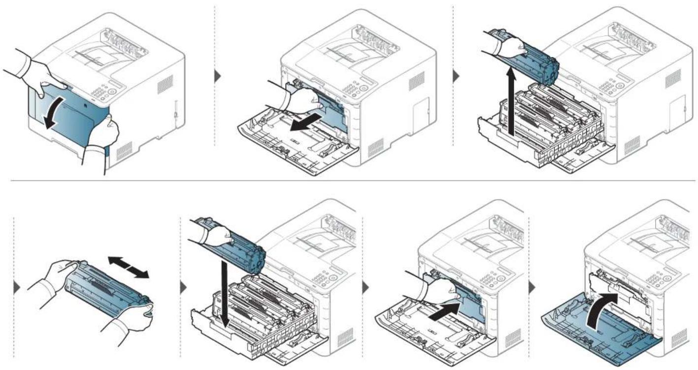 SAMSUNG ProXpress SL-C3010DW - Redistributing toner - 1