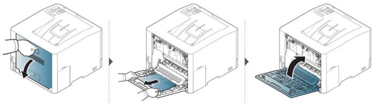 SAMSUNG ProXpress SL-C3010DW - Clearing paper jams - 1