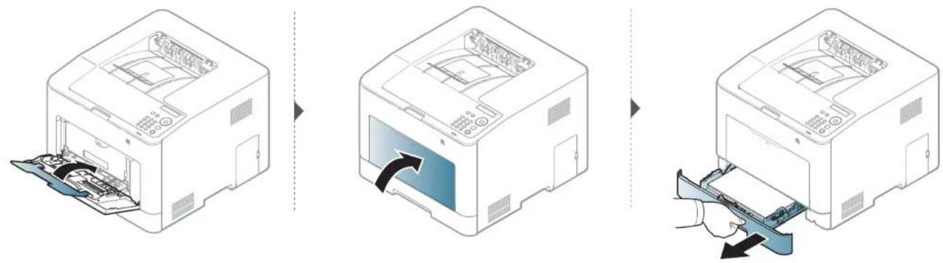 SAMSUNG ProXpress SL-C3010DW - Clearing paper jams - 1
