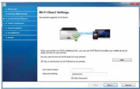 SAMSUNG ProXpress SL-C3010DW - Wireless network setup - 1