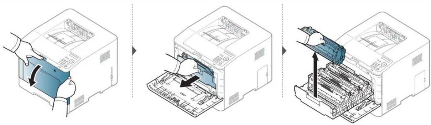 SAMSUNG ProXpress SL-C3010DW - Replacing the toner cartridge - 1