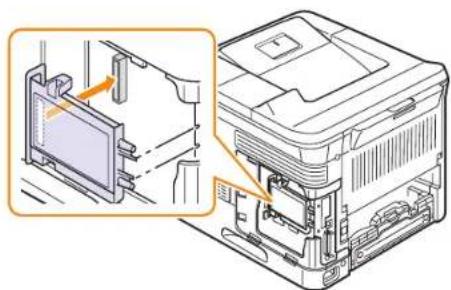 SAMSUNG ML-4050ND - Installing the hard disk - 3