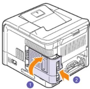 SAMSUNG ML-4050ND - Installing a wireless network interface card - 4