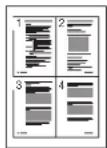 SAMSUNG ML-4050ND - Printing Multiple Pages on One Sheet of Paper (N-Up Printing) - 1