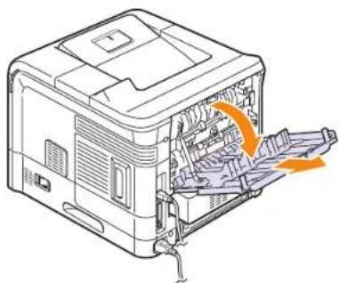 SAMSUNG ML-4050ND - Printing to the rear cover (Face up) - 1