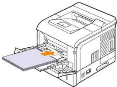 SAMSUNG ML-4050ND - Using the multi-purpose tray - 3