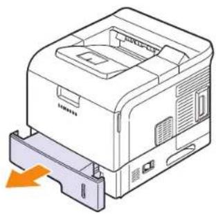 SAMSUNG ML-4050ND - In the tray 1 - 1
