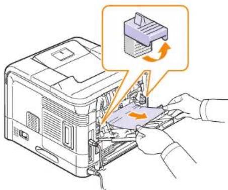 SAMSUNG ML-4050ND - In the paper exit area - 2