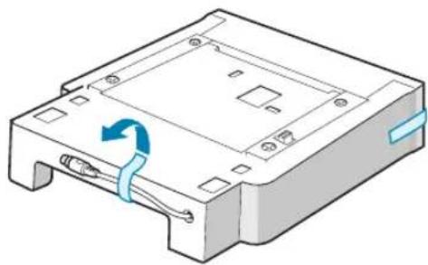 SAMSUNG ML-2251N - Installing an Optional Paper Tray - 2