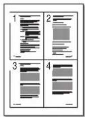 SAMSUNG ML-2251N - Printing Multiple Pages on One Sheet of Paper (N-Up Printing) - 1