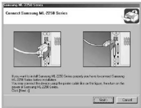 SAMSUNG ML-2251N - Installing the Remote Control Panel - 2