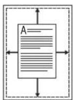 SAMSUNG ML-2251N - Fitting Your Document to a Selected Paper Size - 1