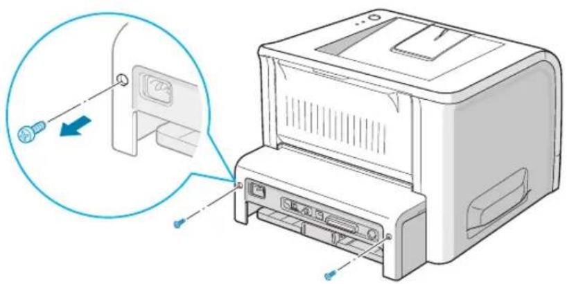 SAMSUNG ML-2251N - Installing Memory and PostScript DIMMs - 1