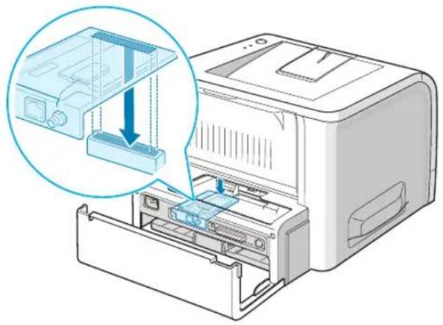 SAMSUNG ML-2251N - Installing a Network Card - 9