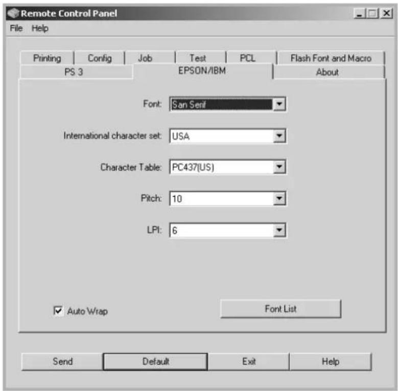 SAMSUNG ML-2251N - EPSON/IBM Tab - 1
