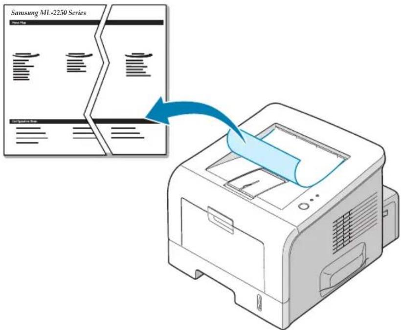 SAMSUNG ML-2251N - Printing Configuration Pages - 1