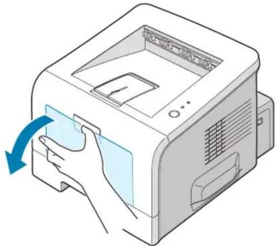 SAMSUNG ML-2251N - To load paper in the Multi-Purpose Tray: - 1