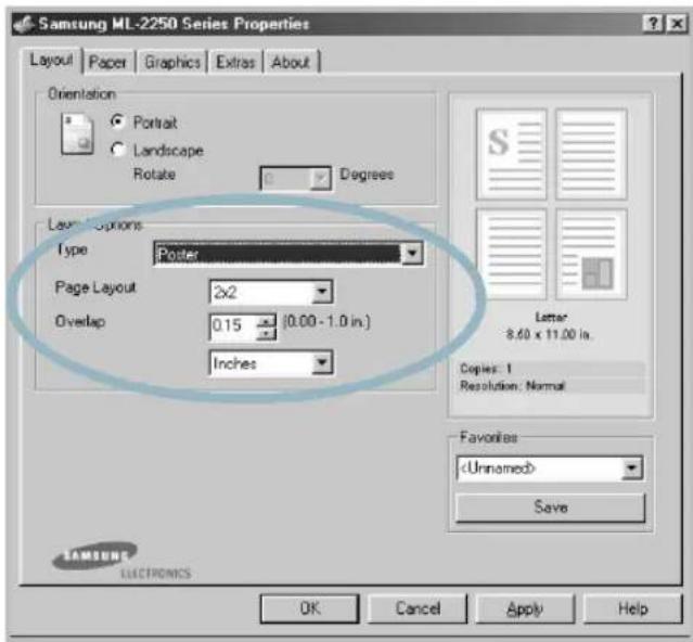 SAMSUNG ML-2251N - Printing Posters - 2