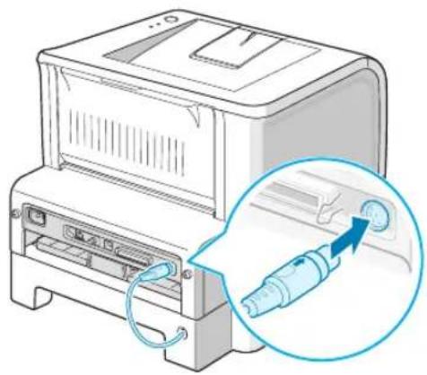 SAMSUNG ML-2251N - Installing an Optional Paper Tray - 5