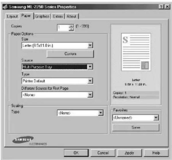 SAMSUNG ML-2251N - To load paper in the Multi-Purpose Tray: - 10