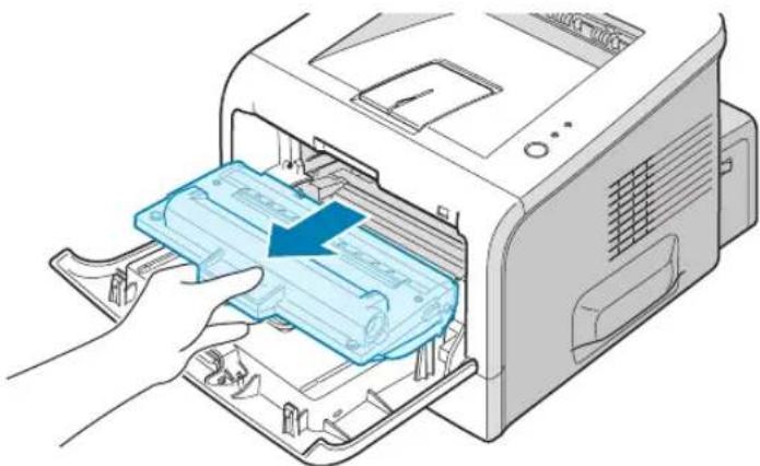 SAMSUNG ML-2251N - Cleaning inside the printer - 1