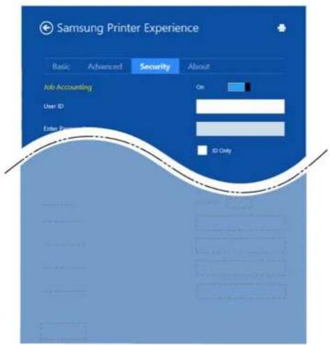SAMSUNG ProXpress SL-M4530NX - Security tab - 2
