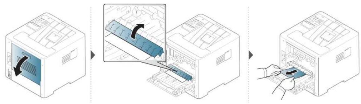 SAMSUNG ProXpress SL-M4530NX - Clearing paper jams - 1