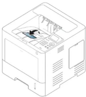 SAMSUNG ProXpress SL-M4530NX - Using the output support - 1