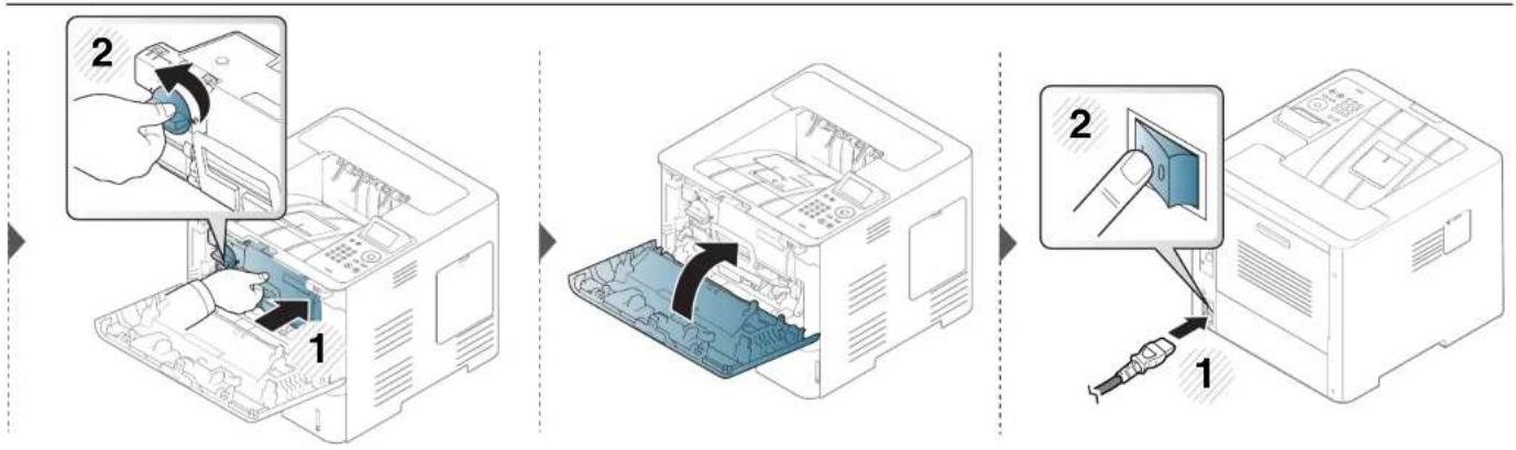 SAMSUNG ProXpress SL-M4530NX - Cleaning the machine - 1