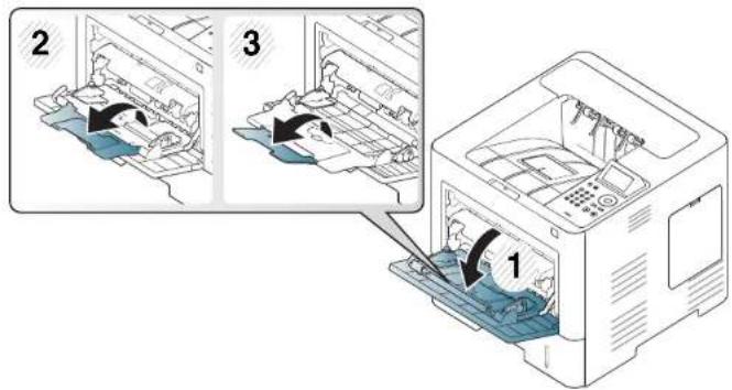SAMSUNG ProXpress SL-M4530NX - Tips on using the multi-purpose tray - 1